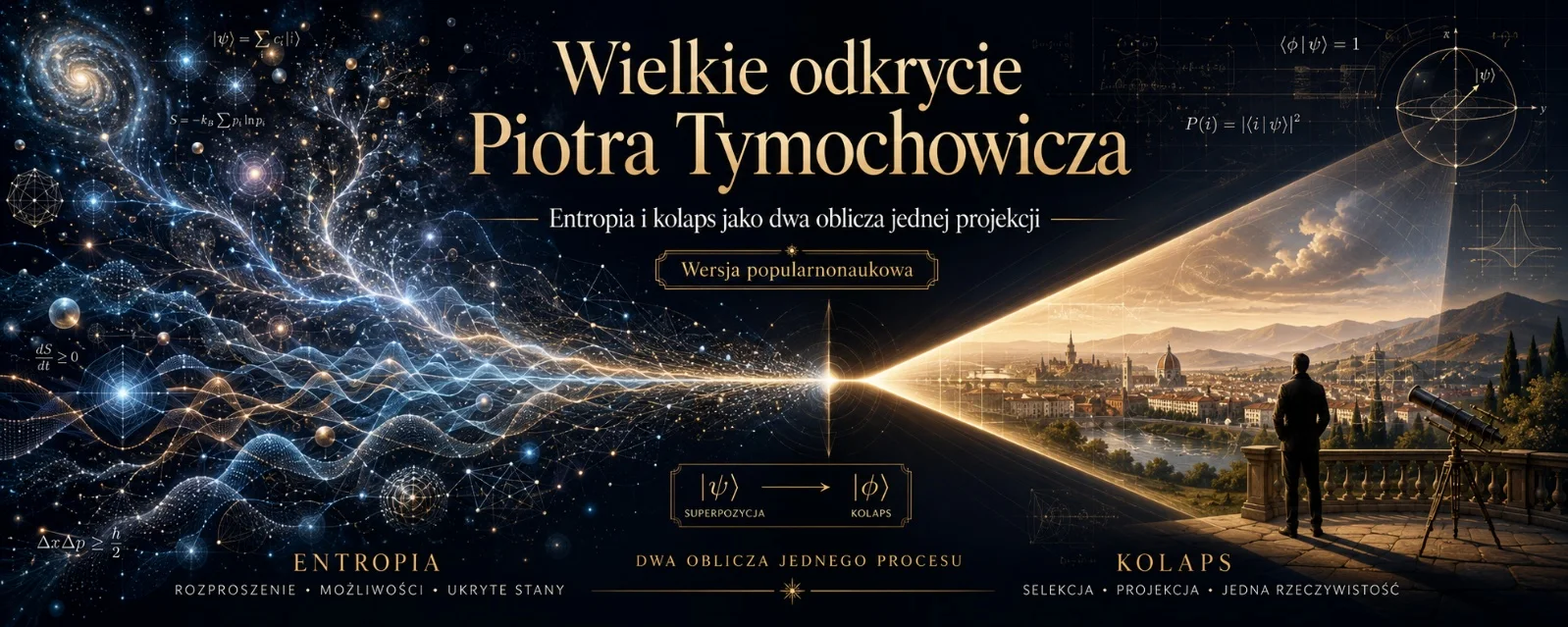 Entropia — wielkie odkrycie Piotra Tymochowicza