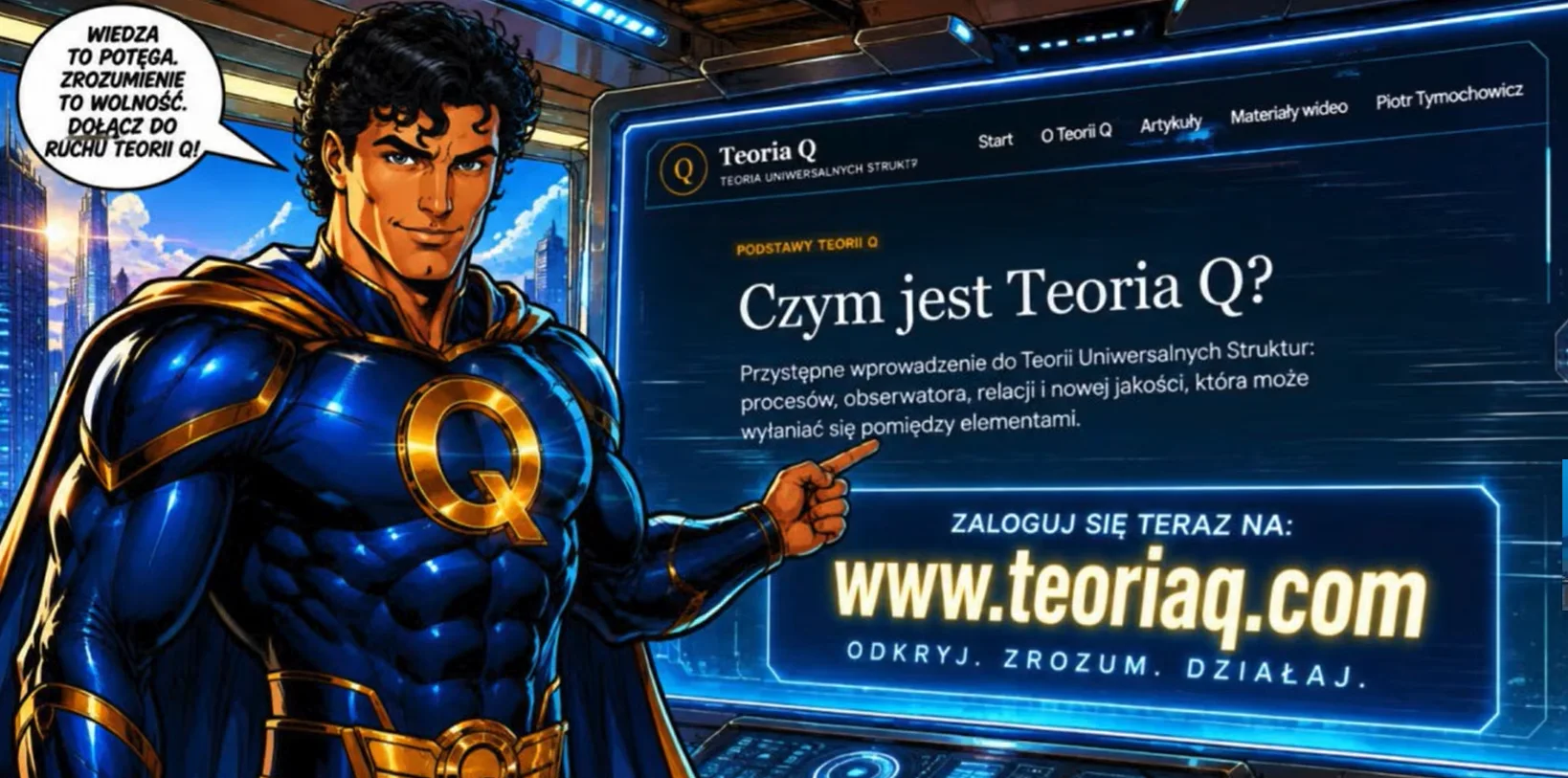 Prawdziwa rewolucja w nauce. Powstała strona poświęcona Teorii Q.